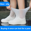 Silicone Waterproof Shoe Covers S/M/L,  Reusable Non-Slip Rain Shoe Covers, Overshoes Rubber Rain Boot For Outdoor Rainy Day