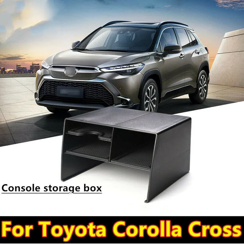 Car Organizer Box for Toyota Corolla Cross XG10 2021~2024 2022 2023 Center Console Storage Container Sundries Packing