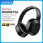 Edifier W820NB+ Hi-Res Wireless Noise Cancelling Headphones -43dB ANC,LDAC Codec,49hrs Playtime Lightweight Bluetooth Headset