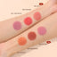 O.TWO.O Blush Stick Cream Blusher Waterproof Long-lasting Lip Cheek Eye Multi-use Stick 6 Colors Blendable  Make-up for Women