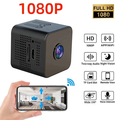 1080P Mini Wifi Camera Night Vision Hidden IP Camera Vision Remote Monitor Portable Wireless Mini Camcorders