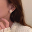 2023 New Fashion Trend Unique Design Elegant Delicate Flower Stamens Pearl Earrings Women Jewelry Wedding Party Gifts Wholesale