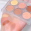 6 Colors Face Blush Palette Makeup Multi-color Pearl Cheek Blush Powder Matte All-in-one Repair Brighten Face Makeup Makeup