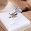 925 Stamp New Four-claw White Zircon Ring Female Proposal Engagement Party Wedding Jewelry Ring Wholesale