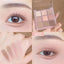 New Nine-color Eyeshadow Palette Rose Pink Color Pearly Matte Glitter Eyeshadow Pallete Shiny Eye Shadow Eye Pigments