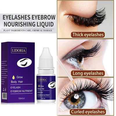 Eyebrow Growth Serum Lashes Enhancer Thick Eelash Nutrition Liquid Nourishing Follicles Hairline Extension Intensive Lengthening