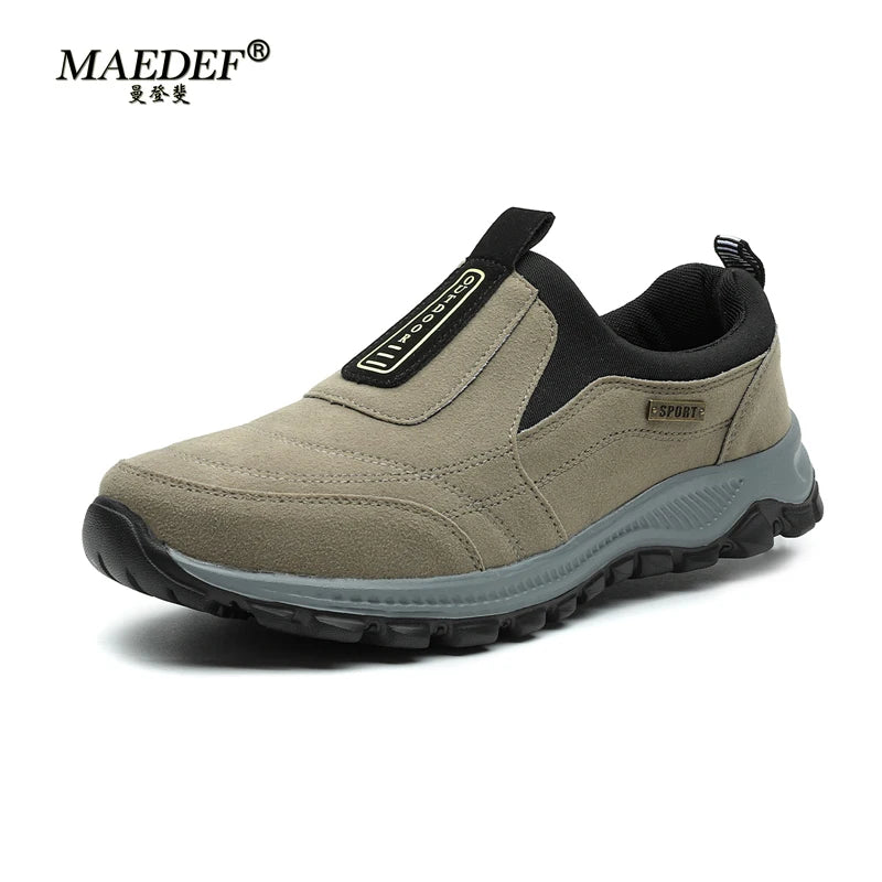 MAEDEF Men Shoes Casual Walking Shoes Men Spring Autumn Outdoor Sports Shoe Man Comfortable Hiking Shoes Non Slip Male Sneakers