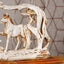 Horse Sculpture Resin Indian Galloping Horse Statue Home Decoration Desktop Decoration Animal Figurines