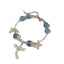 2024 New Blue Pearl Butterfly Women's Bracelet Sweet, High Appearance, Exquisite Crystal Student Friend Handicraft