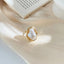 2023 New Design Starfish Pearl Ring Shape Gold Color Adjustable Rings For Women Korean Fashion Jewelry Party Luxury Accessory