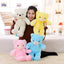 32-50cm Luminous Creative Light Up LED Teddy Bear Stuffed Animals Plush Toy Colorful Glowing Teddy Bear Christmas Gift for Kid