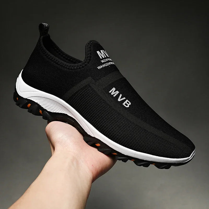 MAEDEF Men Sport Shoes Breathable Outdoor Running Sneakers High Quality Walking Casual Flats Shoes Non-slip Comfortable Men Shoe