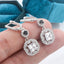 Beautiful Earrings for Women Shiny Zircon Earring Long Tassel Jewelry Anniversary Gift Party Earring Sterling Silver 925 Earring