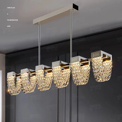 Nordic home decor dining room Pendant lamp lights indoor lighting crystal lamp hanging light chandelier lamps for living room