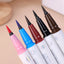 Waterproof Matte Colorful Liquid Eye Liner Pencil Black Blue Long Lasting Color Eyeliner Pen Makeup Quick Drying Eye Cosmetics