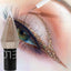 Diamond Shiny Eyeliner Eyeshadow Stick Waterproof Silver Rose Gold White Color Glitter Sequins Eyeliner Eyes Makeup Cosmetics