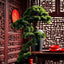 Zhaocai high-end welcome pine bonsai new Chinese home living room interior office porch simulation decoration