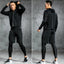 Men's Tracksuit Gym Clothing Men Compression Sports Wear Fitness Clothes Running Jogging Suits Exercise Workout