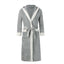 Men Winter Warm Hooded Flannel Bathrobe Plus Size Extra Long Bath Robe Thick Coral Fleece Dressing Gown Hooded Men Sleepwear