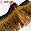 5Meters Meetee 10-30cm Suede Tassel Fringe Lace Trims Curtain Dress Tassels Ribbon Clothes Bag Decoration Sewing Accessories