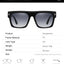 Retro Square Glasses Frames Men Women  Men Vintage Transparent Computer Glasses Oversize Frame Eyeglasses New sunglasses