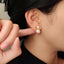 Korean Fashion Elegant Big Small Pearl Design Stud Earrings For Women Exquisite Pearl Metal Earrings Daily Party Jewelry Gifts