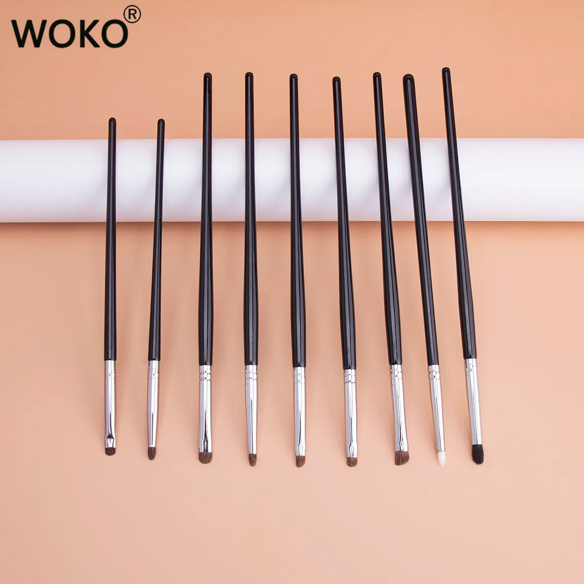 1-5pcs Precision Eyeliner Smudge Brush Makeup Brush Smudge Horse Hair Eyeshadow Smudge Brush Small Smoky Liner Makeup Brushes