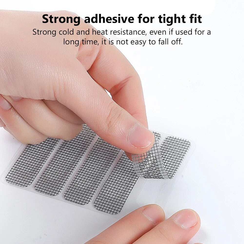 Fix Net Window Home Adhesive Anti Mosquito Fly Bug Insect Repair Screen Wall Patch Stickers Mesh Window Screen Window Net Mesh