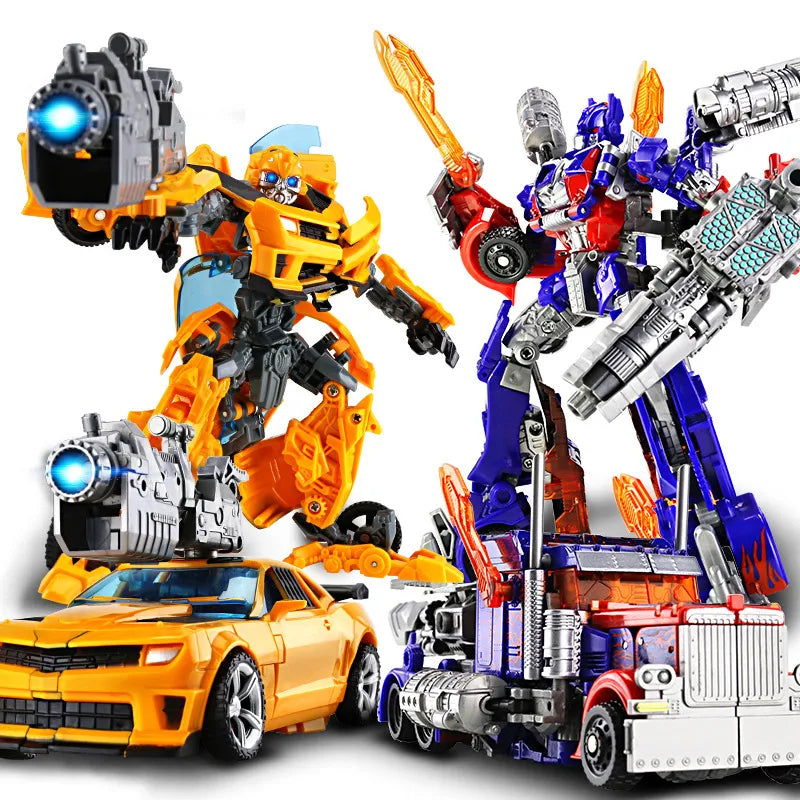 6699 New 20CM Transformation Toys Anime Robot Car Action Figure Plastic ABS Cool Movie Aircraft Engineering Model Kids Boy Gift