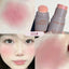 Double-ended Blush Stick Waterproof Brightening Face Contouring Shadow Blusher Long-lasting Tint Cheek Korean Makeup Cosmetics