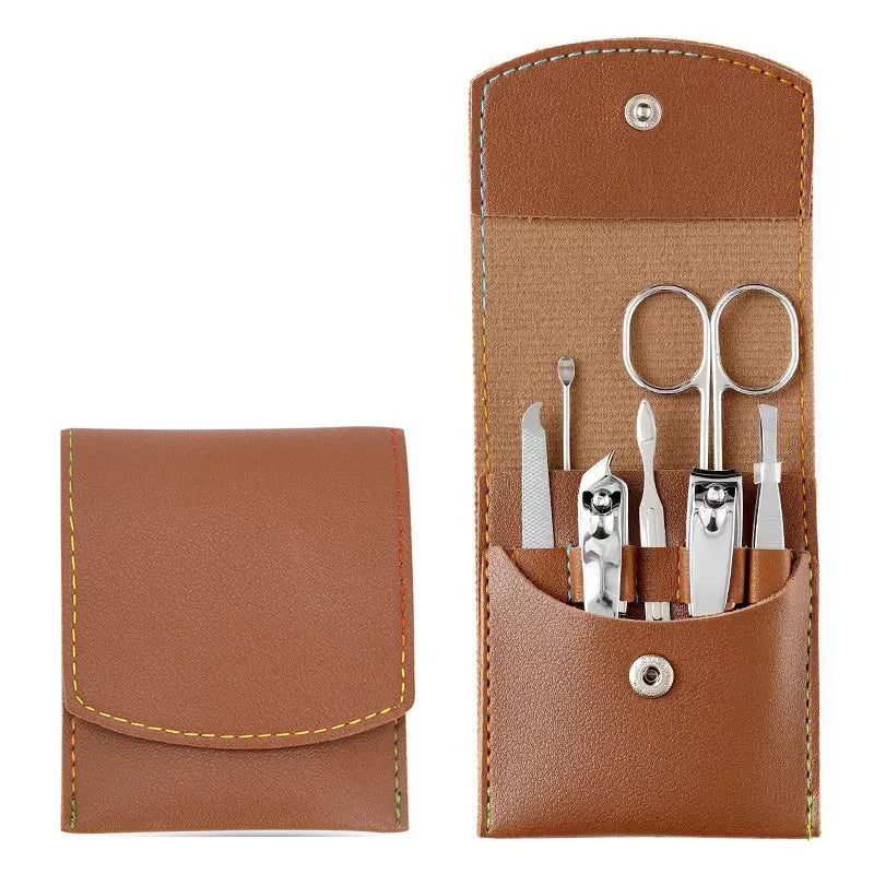 Professional Nail Clipper Set Stainless Steel Nail Cutter Manicure Pedicure Set Nails accessories and tools Nail Cleaning Set