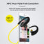Awei A880BL Sports Headset CVC6.0 Noise Canceling Earbuds Hifi Wireless Bluetooth Headphones Air Conduction Bluetooth Earphones
