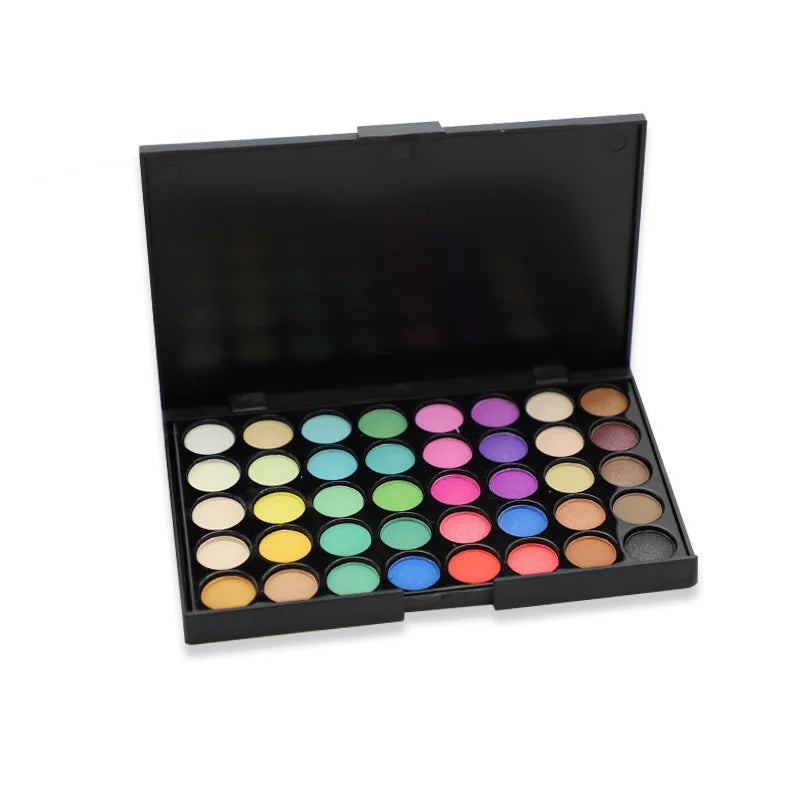 40 Colors Eyeshadow Matte Pearl Earth Color Eyeshadow Box Smoky Makeup Multi-color Palette Makeup Palette Eyeshadow Container