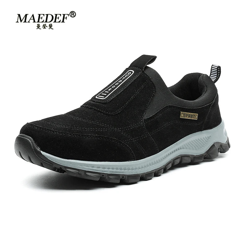 MAEDEF Men Shoes Casual Walking Shoes Men Spring Autumn Outdoor Sports Shoe Man Comfortable Hiking Shoes Non Slip Male Sneakers