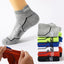 5Pairs High Quality Men Ankle Socks Breathable Cotton Sports Socks Mesh Casual Athletic Summer Thin Cut Short Sokken Size 38-45