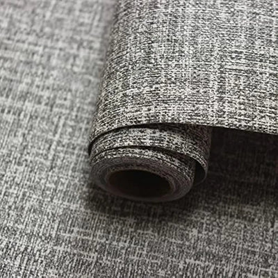 Linen Peel and Stick Wallpaper Grasscloth Self Adhesive Contact Paper Waterproof Textured Wall Paper for Wall Sticker Home Decor