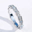 925 silver high-quality fine snake ring inlaid with zircon irregular personality men and women ring cocktail party jewelry gift