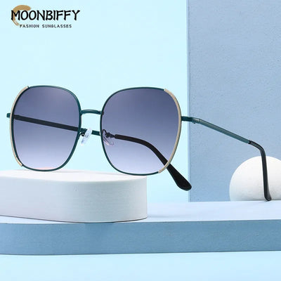 2023 New Fashion Korean Sunglasses for Men and Women Personalized Oval Square Sun Glasses Trending Eyewear Gafas De Sol UV400