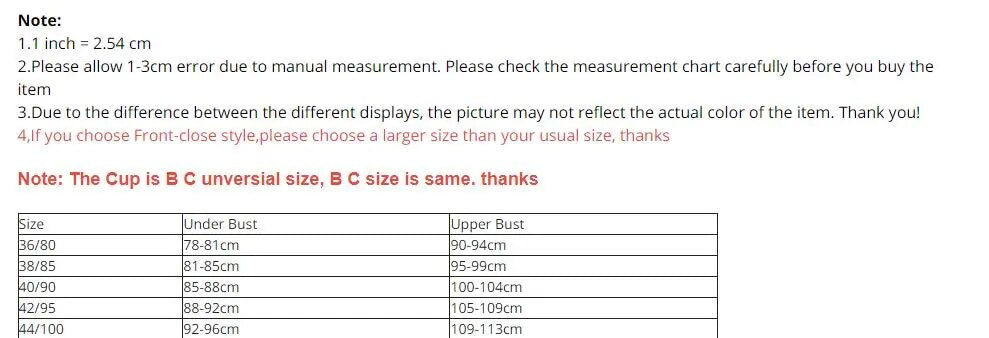 36-44 B/C Large Cup Underwear for Women Bra Large Size Comfortable No Steel Bra Fashion Bralette Tops Middle Aged Lingerie