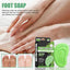 Foot Saop Scrub Green Tea Saop Bar With Organic Oil Mens Body Wash Foot Deodoranting Protects Skin Jock Itch Athlete's Foot