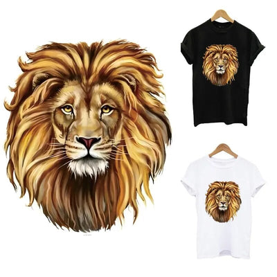 Lion King Iron-On Patches DIY A-Level Washable Thermal Heat transfer Sticker Print-On T-Shirt Hoodies Applique Patch