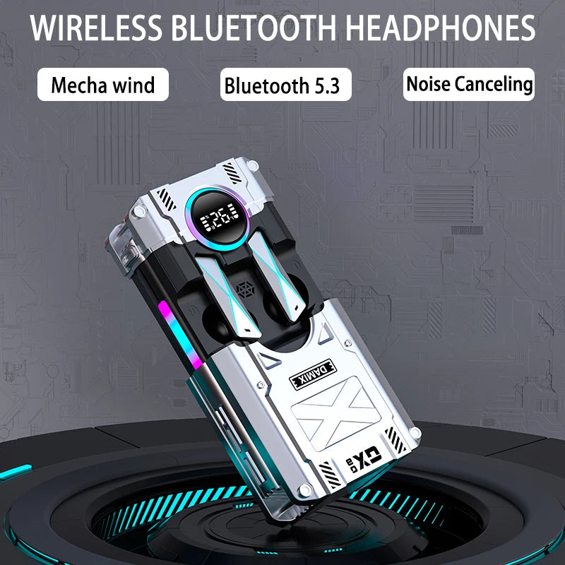 2023 TWS Bluetooth Earphones Noise Canceling Earbuds Wireless Headphones HD Call Stereo Sports Headsets With Mic For Smartphones