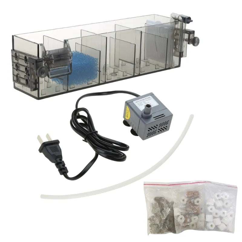 Fish-Tank Waterfall Filter Aquarium External Water Purifying System Wall-Mounted Dropshipping