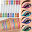 1PC Liquid Shiny Eye Liners Pigment Silver Green Gold Glitter Professional Waterproof Eyeliners Beauty Cosmetics Women Makeup