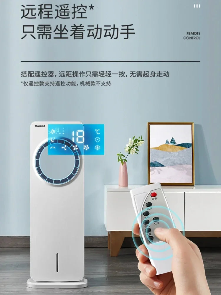 Conditioning Bedroom Home Cooler Cold Conditioner 220v Room Household Small Fan Desktop Floor Air Conditioners 220v