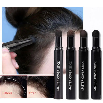 Hair line Concealer Pen Control Hair Root Edge Blackening Instantly Cover Up Grey White Hair Natural Herb Hair Concealer Pen