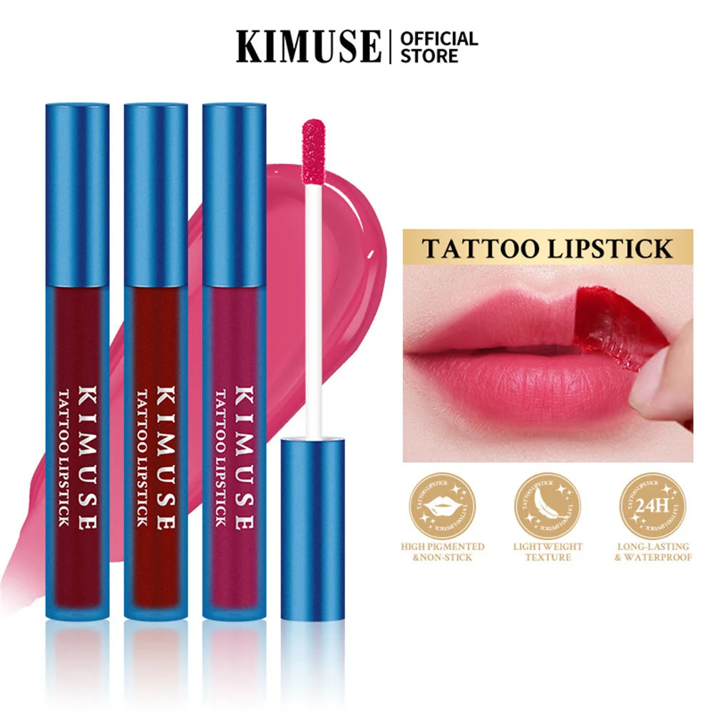 6 Colors Peel Off Liquid Lipstick Waterproof Long Lasting Lip Gloss Mask Moisturizer Tear Pull Lip Lint Cosmetic Makeup