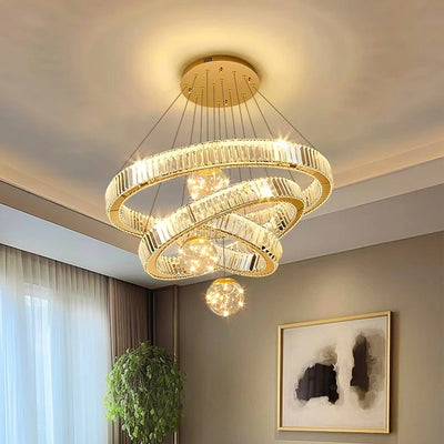 home decorationPendant lights, luxury crystal living room chandelier, bedroom Pendant lamp, ceiling light, indoor lighting