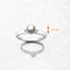 Pearl And Zircon Ring Europe Style Brand New Glam Fine Jewerly For Women Spring 925 Sterling Silver Trendy Gift