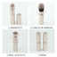 1pcs Small Retractable Cosmetic Brush Mini Portable Face Powder Powder Blusher Highlight Brush Fiber Hair Metal Handle Brush